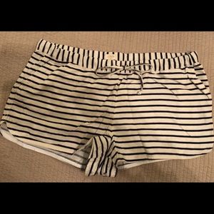 Striped J Crew Shorts